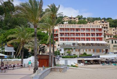Hotel am Strand von Port de Soller